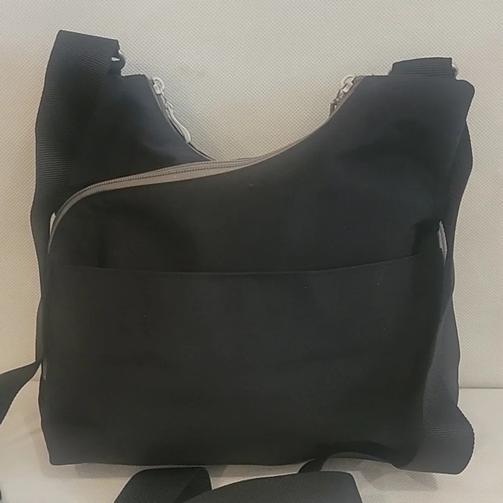 NEW - BAGGALLI CRISS CROSS HANDBAG WITH CROSSBODY‎ STRAP - Picture 3 of 7